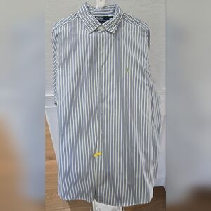 Worn once Polo Ralph Lauren men's classic fit button-down shirt in size XXL.